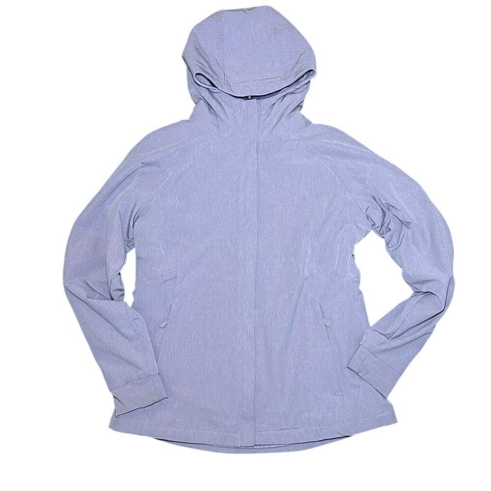 Kirkland Signature Women’s M Lavender Softshell Hooded Fleece Lined Jacket